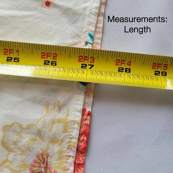 Linda Anderson Peasant Boho Floral 3/4 Sleeve Embroidered Tunic (Plus Size: XXL) - Picture 13 of 15